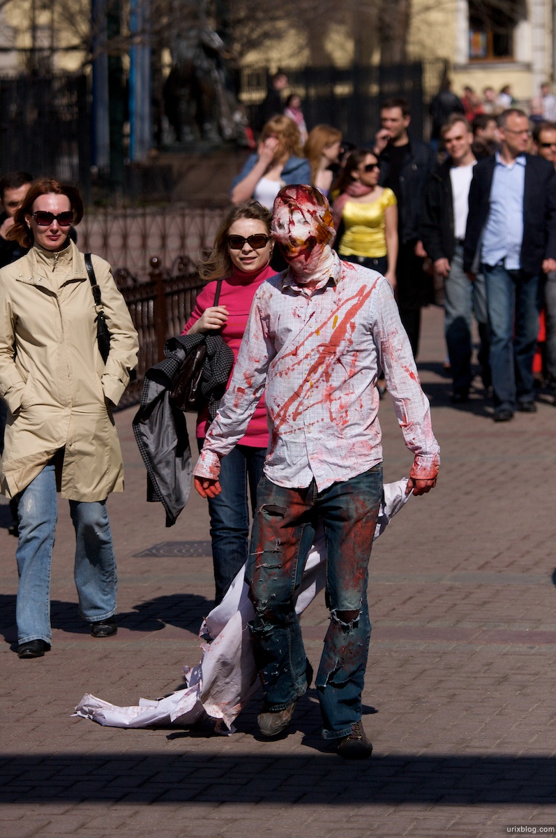 2009 Зомби-моб 2 в память о Кенни Москва