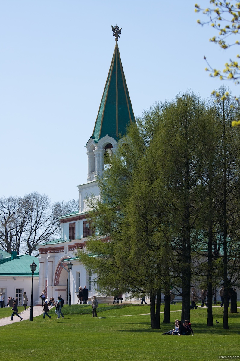 2009 Коломенское Москва парк природа деревья церковь