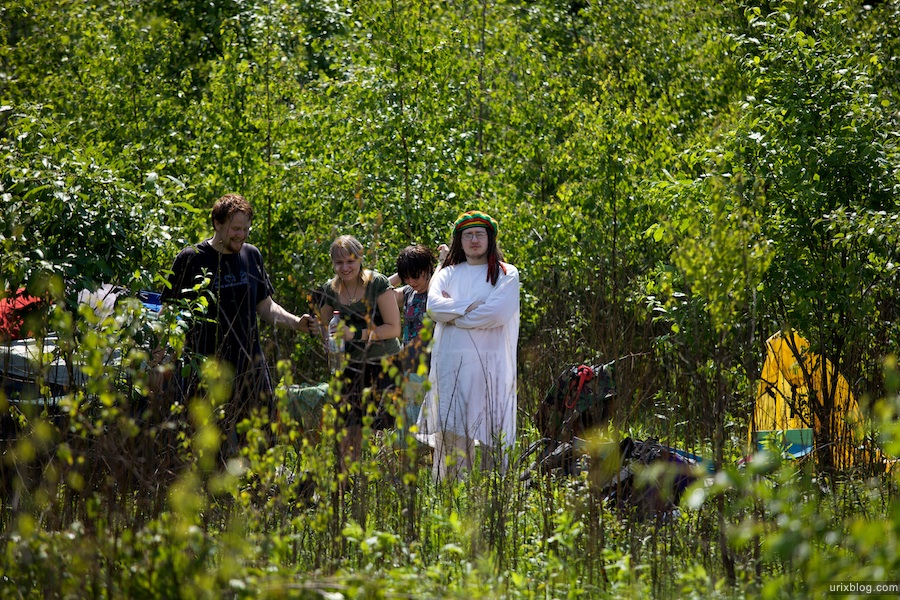 2009 Пустые Холмы люди хиппи лес поле природа лето