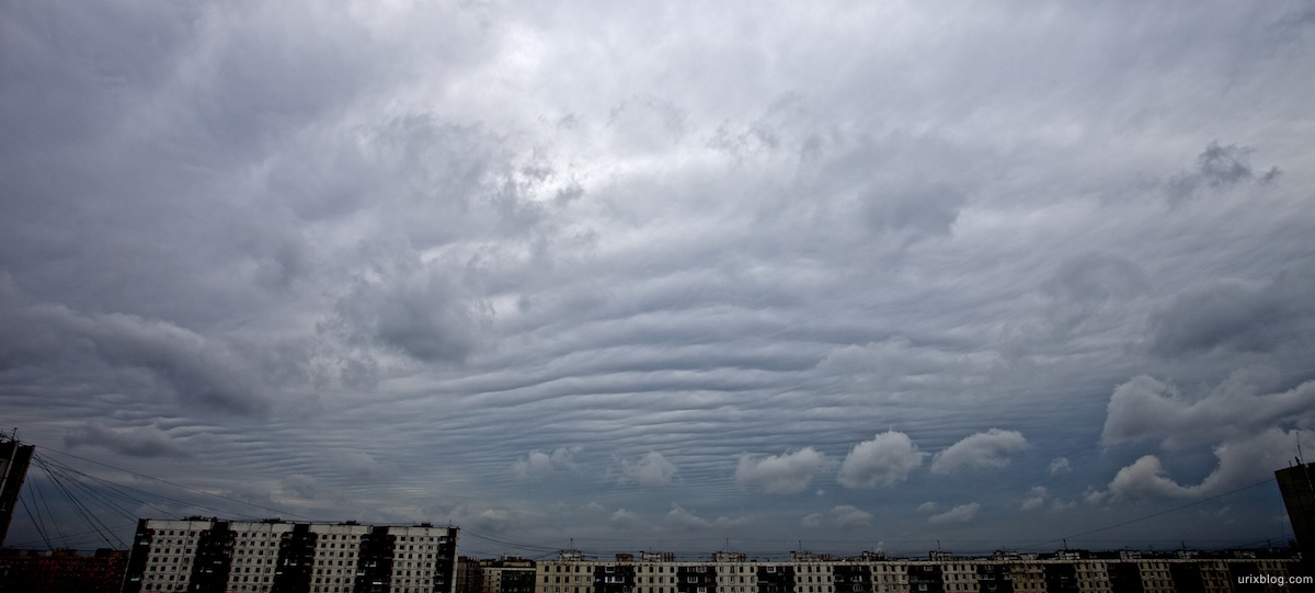 2009 Clouds тучи облака небо Москва