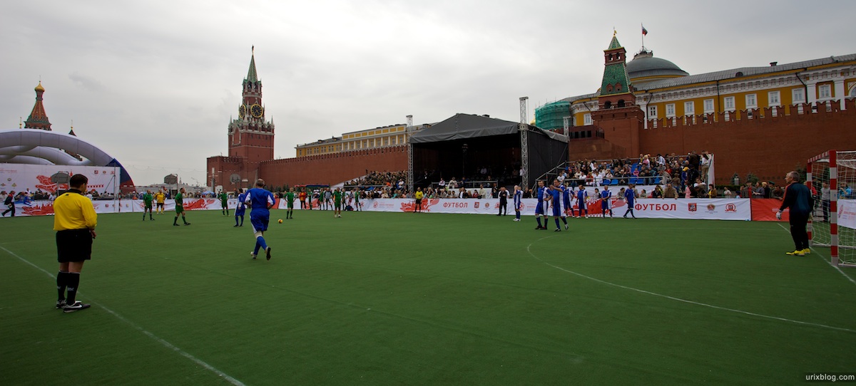 2009 Москва 5-й Военно-спортивный форум Красная площадь спорт футбол