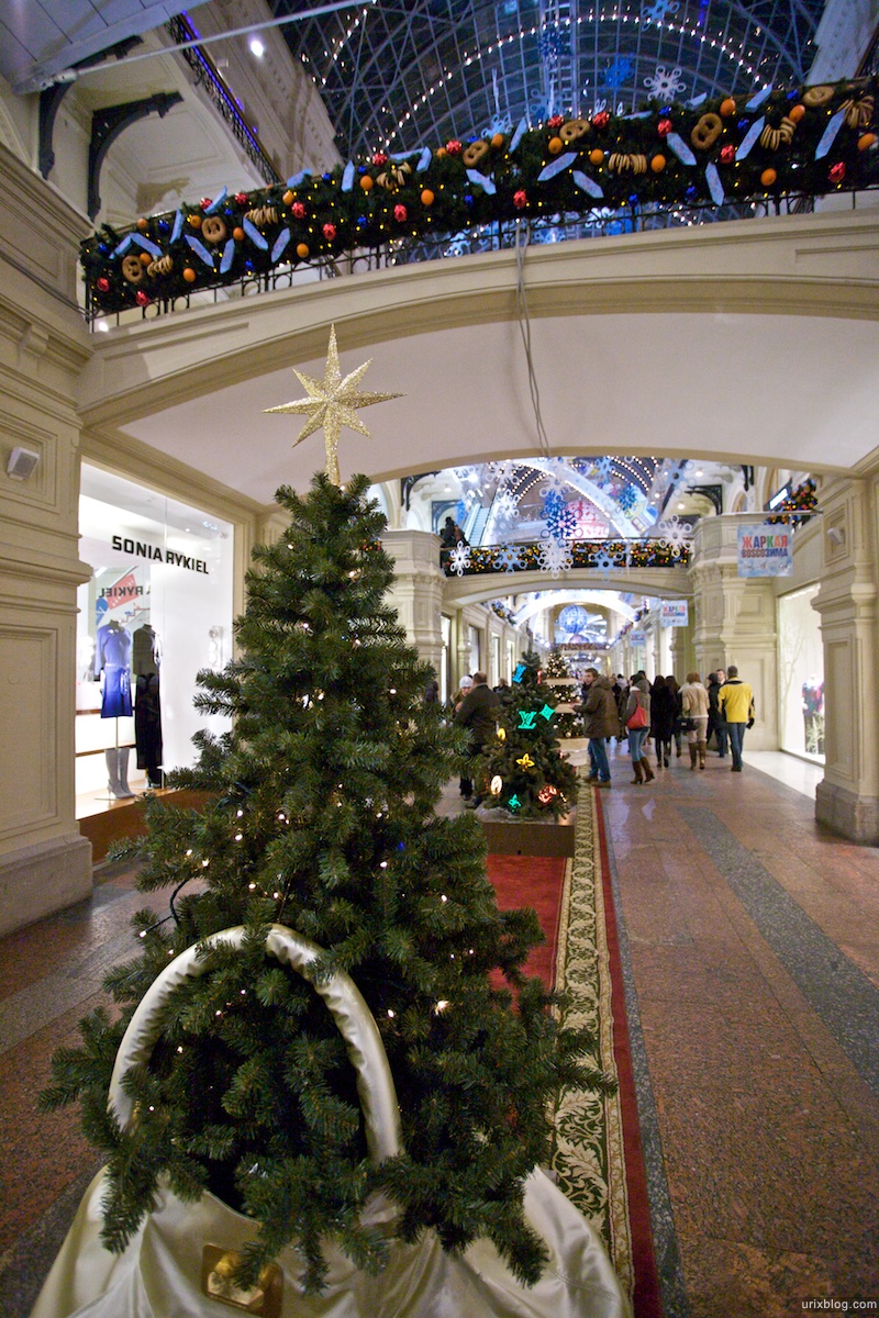 2009 Москва Moscow зима торговый центр