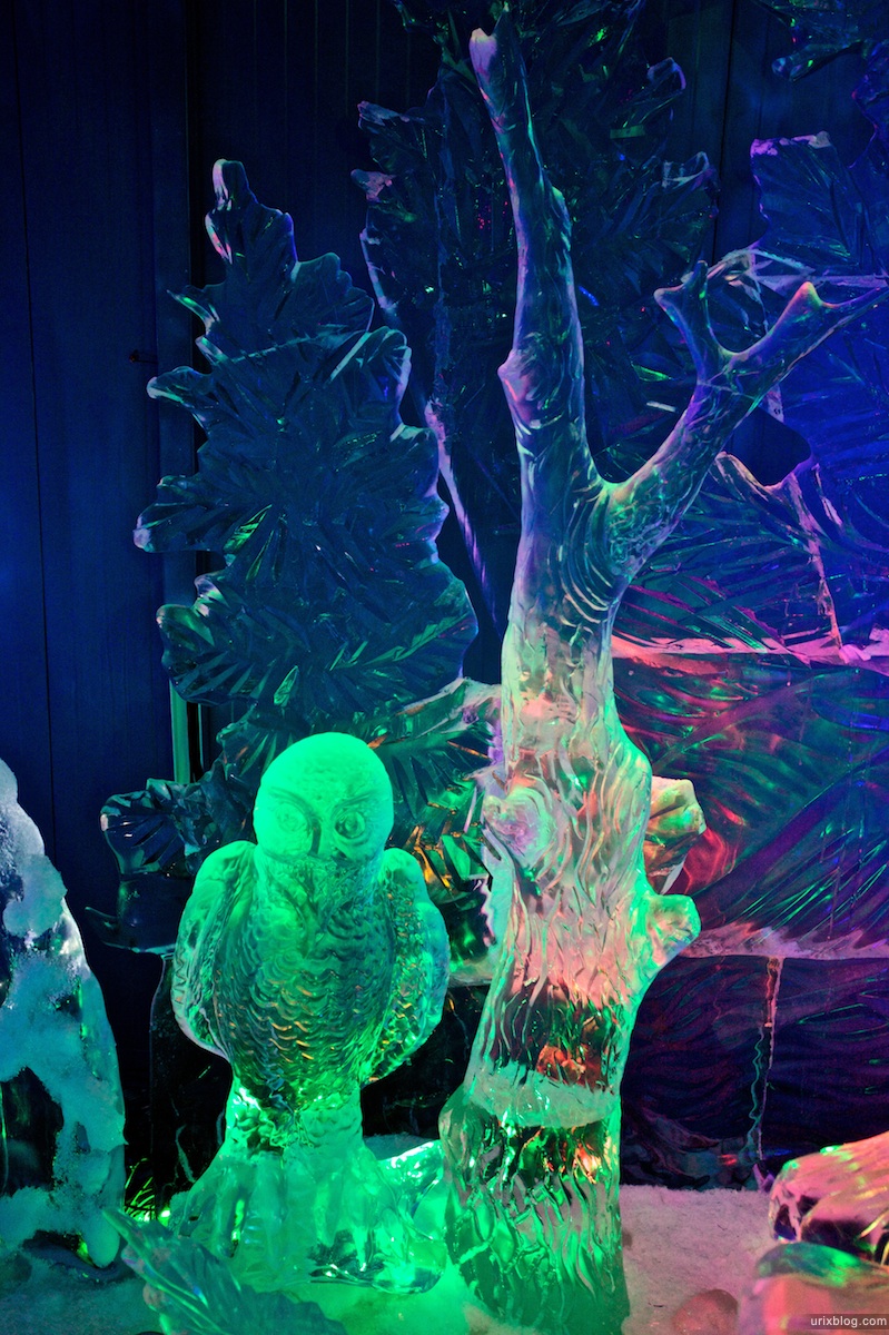 2010 Ледяные фигурки в парке Красная Пресня Москва