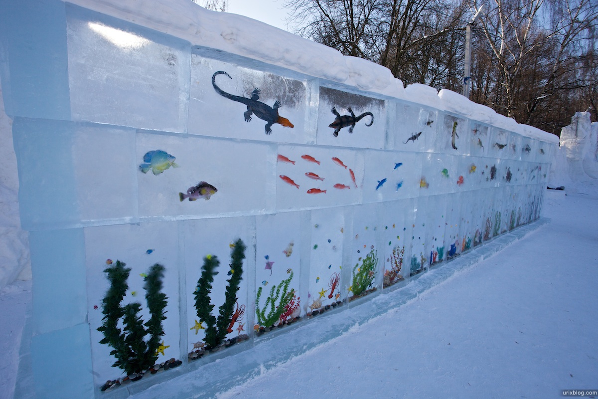 2010 Снежный городок в Сокольниках, Москва