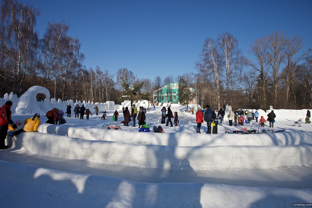 2010 Снежный городок в Сокольниках, Москва