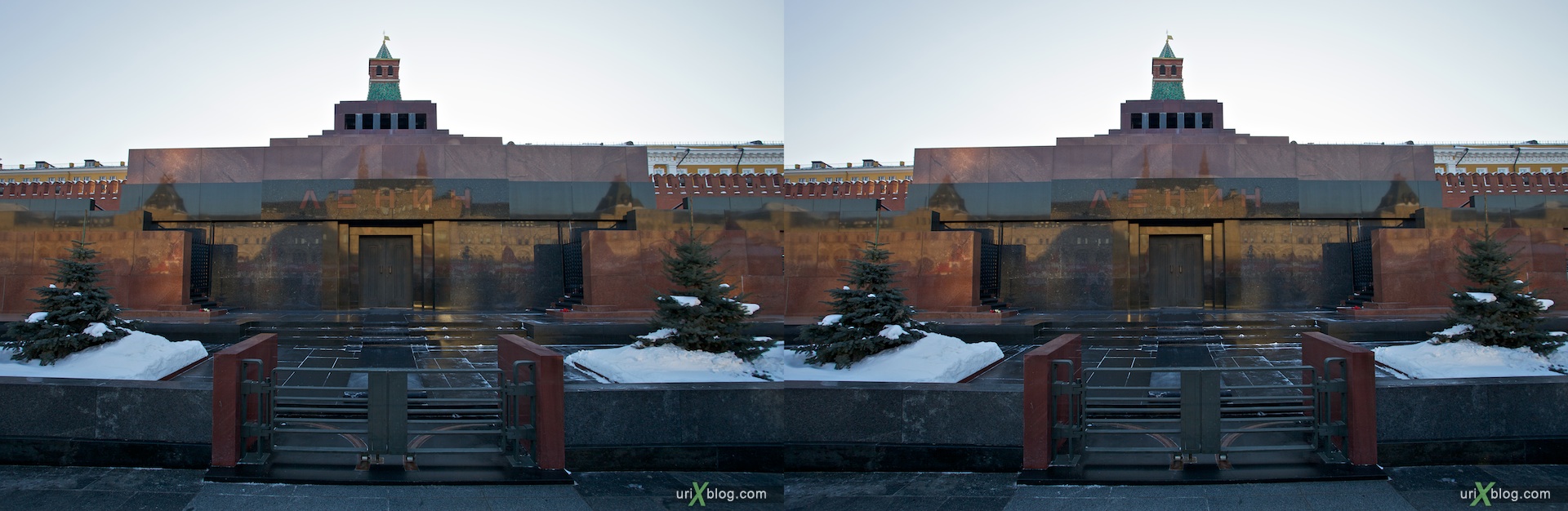 2010 3D, stereo, cross-eyed, стерео, стереопара Moscow, Москва, Красная площадь, Reg square