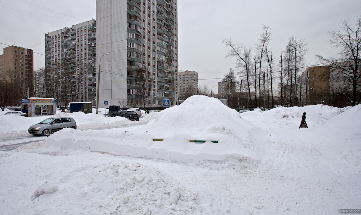 2010 зима Москва Отрадное