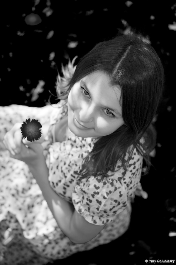 2010 Москва Moscow фотосессия с Дианой в Коломенском girl девушка B/W black and white чёрно белое