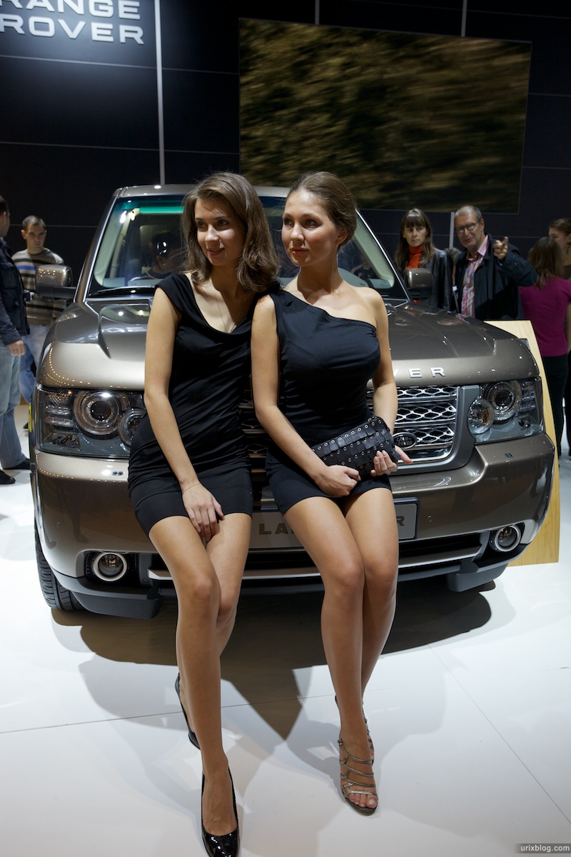 2010, cars, vehicles, Moscow International Automobile Salon, MIAS, MosIAS, Crocus Expo, girls, models