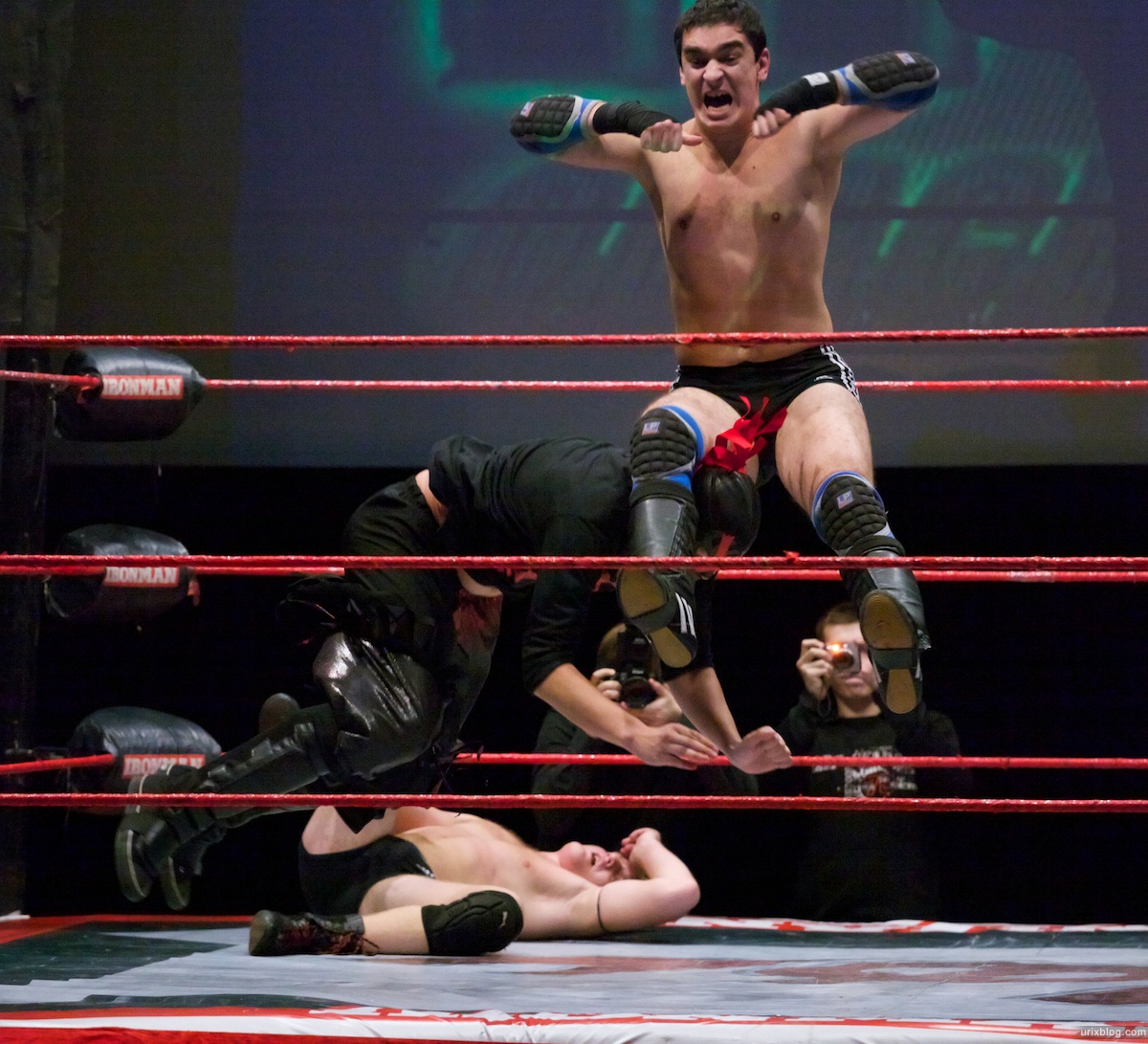 2010 Опасная Зона 60 НФР реслинг wrestling Москва