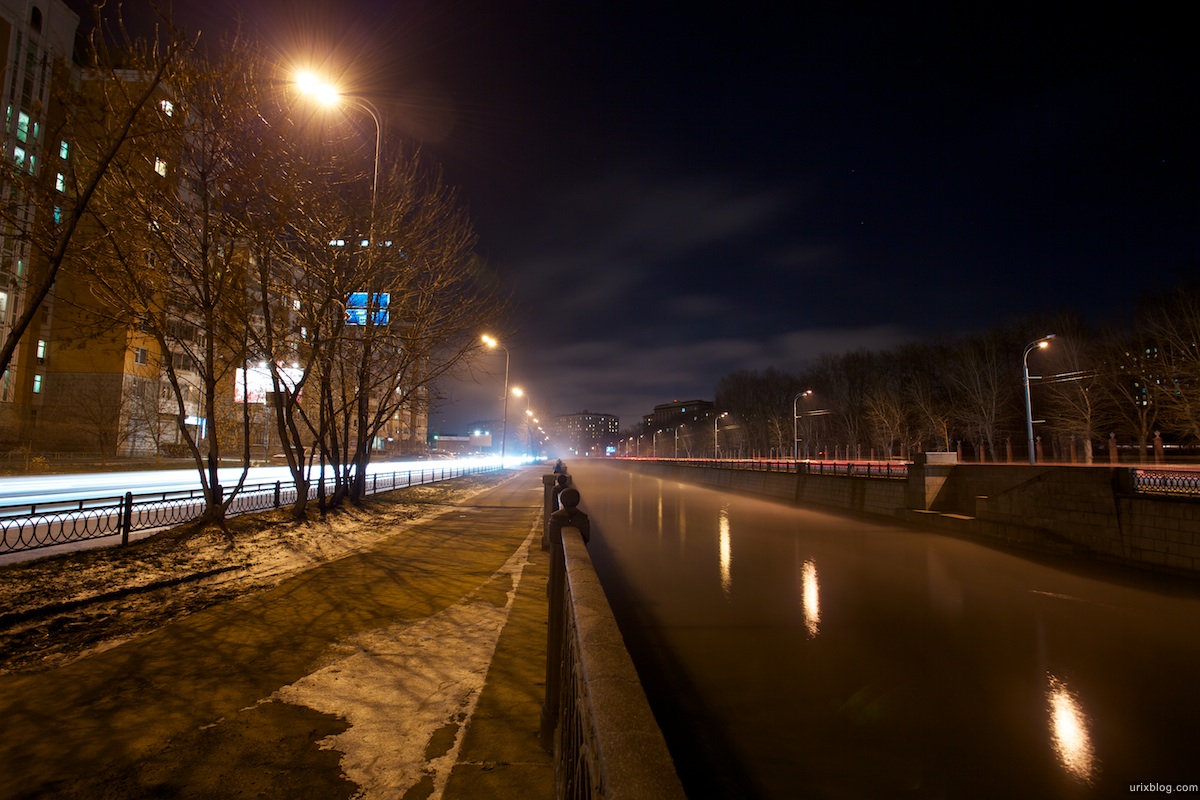 2010 Moscow, Yauza river winter cold зима холод река яуза Москва