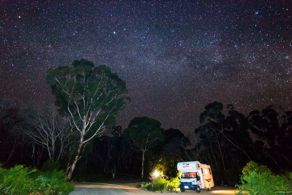 2010, Flinders Chase National Park, South Australia, night sky, stars