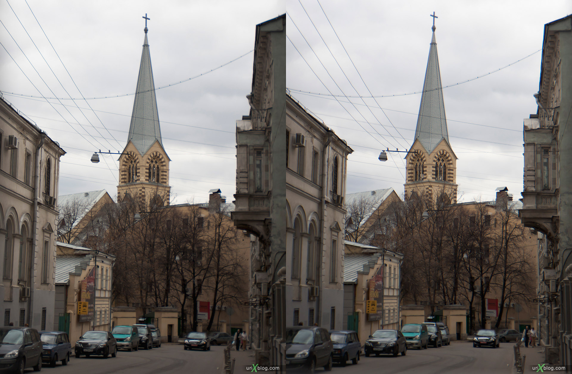 2011 Moscow, 3D, stereo, cross-eyed, стерео, стереопара, Москва, Loreo 3D lens in a cap
