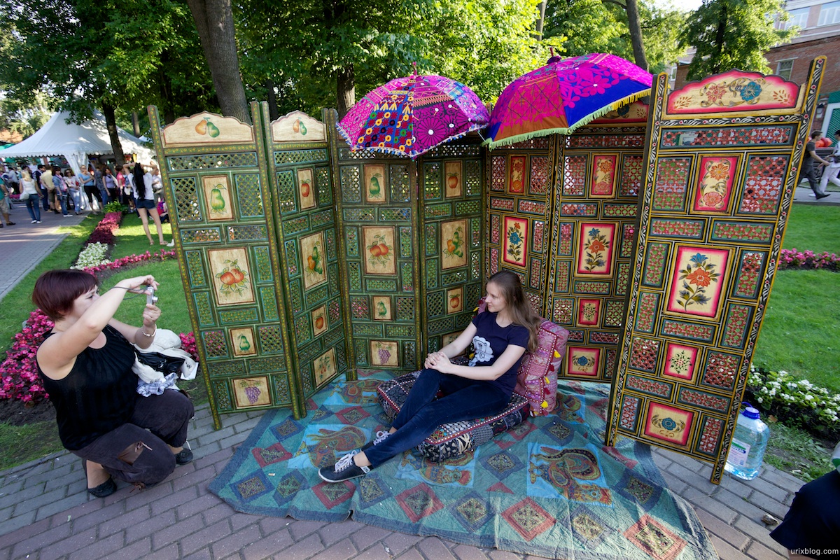 фестиваль еды, сад Эрмитаж, москва, 2011