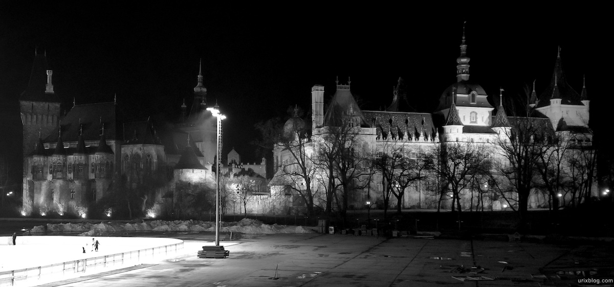 2011 Венгрия Будапешт Budapest Hungary замок Вайдахуняд