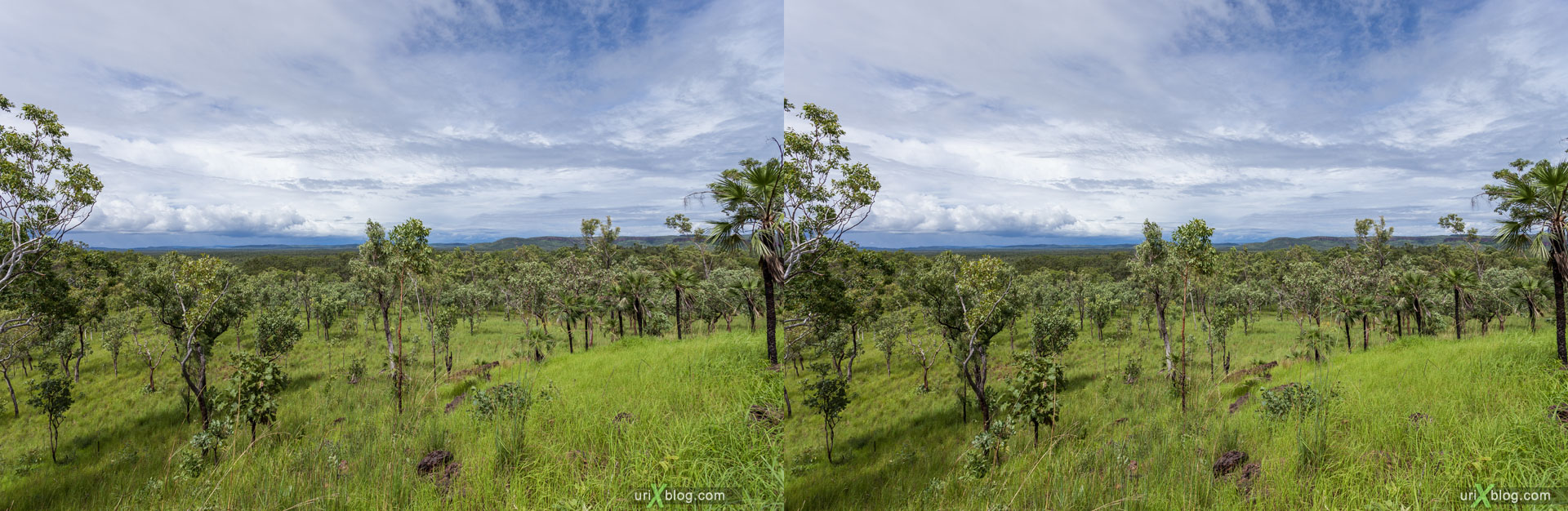 Kakadu National Park, Northern Territory, Australia, 3D, stereo pair, cross-eyed, crossview, cross view stereo pair, stereoscopic, 2011