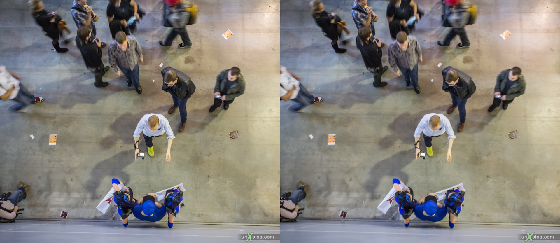 2012, Gameworld 2012 at Moscow, Crocus Expo, 3D, stereo pair, cross-eyed, crossview, cross view stereo pair