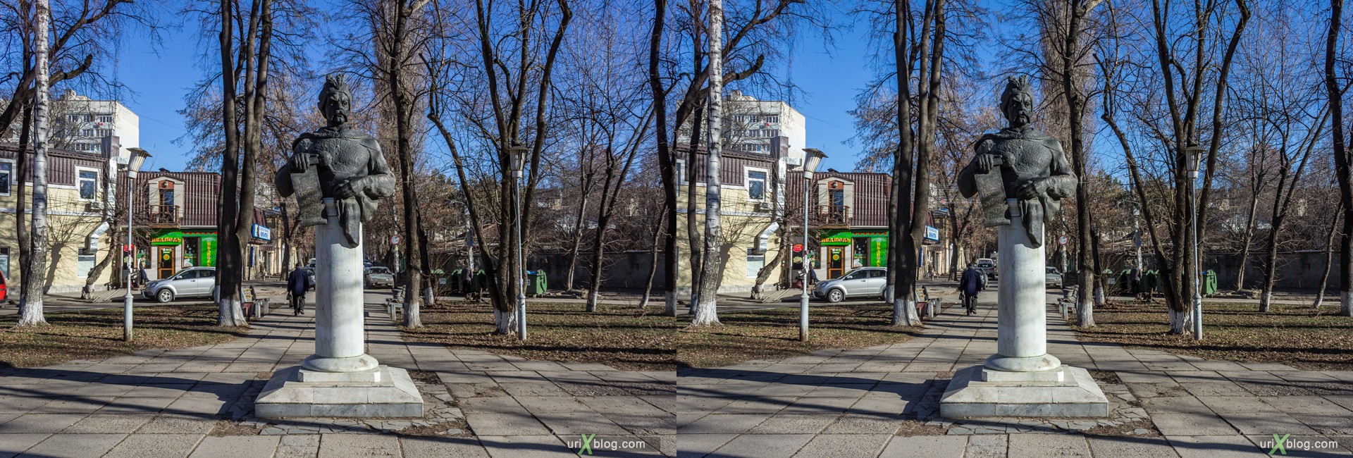 2012, Simferopol, Crimea, Russia, Ukraine, winter, 3D, stereo pair, cross-eyed, crossview, cross view stereo pair, stereoscopic