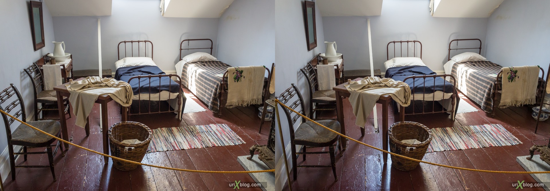 2013, Merchant's House Museum, NYC, New York City, USA, 3D, stereo pair, cross-eyed, crossview, cross view stereo pair, stereoscopic