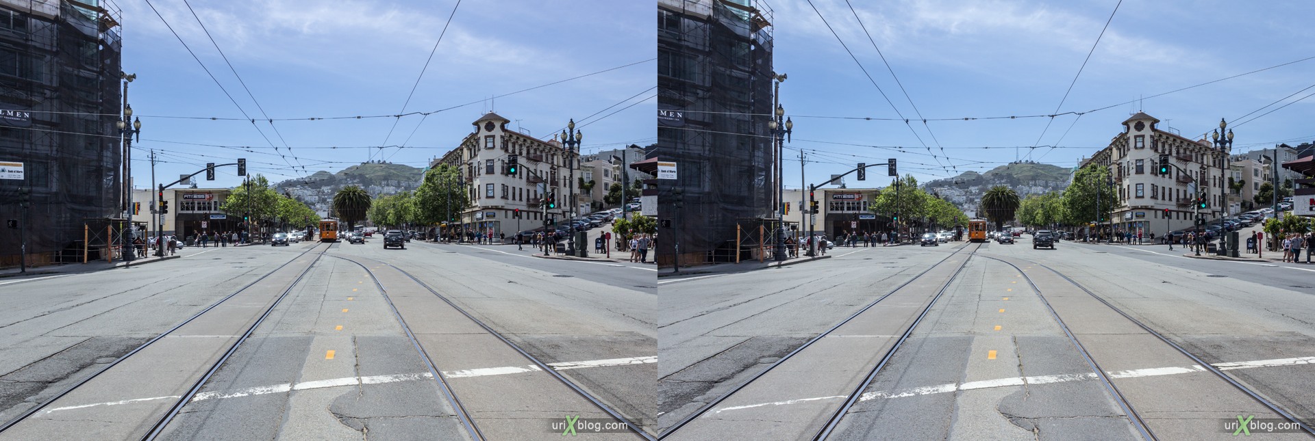 2013, Castro, Сан-Франциско, США, 3D, перекрёстные стереопары, стерео, стереопара, стереопары