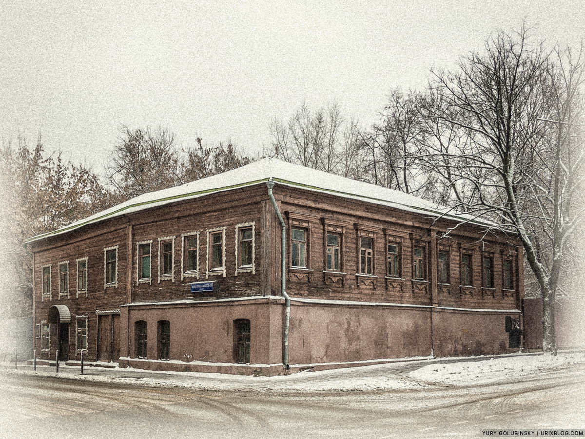 НИИ Комплекс, Moscow, Russia, wooden building, Электрозаводская