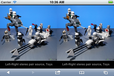 HTML5 Stereo Viewer screenshot
